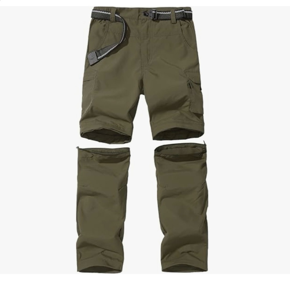 NWOT CQR convertible cargo pants